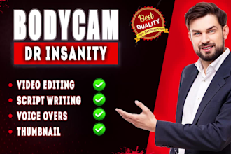 edit true crime script, bodycam, true crime videos