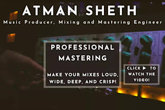 professionally master your song, ep, or album