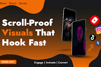 create scroll stopping instagram reels and youtube shorts