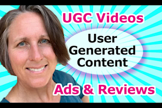 create your user generated content video, ad, review, photos, rights included