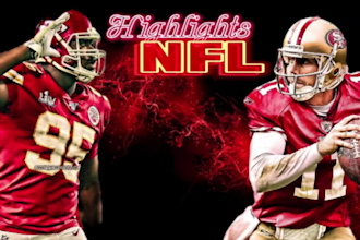 make sports highlights of nba, soccer, NFL youtube videos