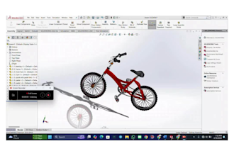do industrial product design and assembly with simulation by solidworks 3d cad