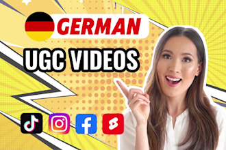 be your german ugc video content creator for social media