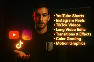 edit viral tiktok and instagram reels with trendy effects