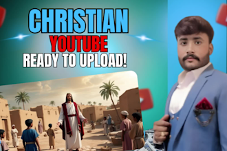 create ai bible long videos for youtube channel and bible reels