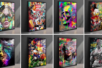 design amazing canvas wall art
