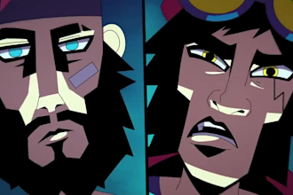 do 2d music video, 2d cartoon animation, 2d character animation, anime animation