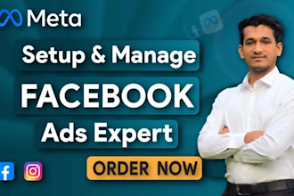 be your facebook ads expert, instagram ads, meta ads, fb ads campaign and ig ads