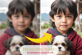 fix blurry photos, upscale and enhance resolution of photos