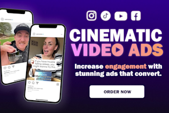 create amazing video ads, tik tok ads and facebook ads that convert