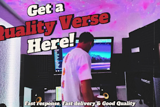 perform, write a quality  verse for your song and promote