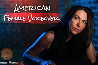 record a female voice over