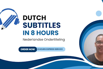 create subtitles for your english or dutch video nederlandse ondertiteling