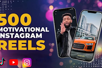 create monetizable motivational shorts or reels for instagram youtube and tiktok