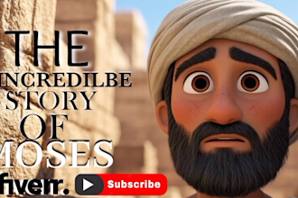 create ai animation story ai bible story animation video and ai story for kids