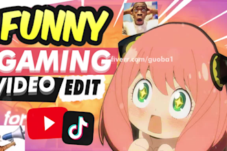 funny gaming video edits with memes for youtube