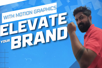 create an attractive animated logo intro and motion graphics