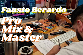 mix and master your song professionally