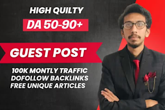 provide high da guest posting service