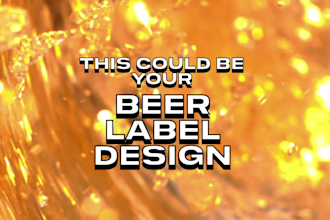 elevate your beer labels to stunning visual art