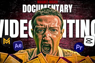 edit documentary video in the style of magnet media, james jani style for you
