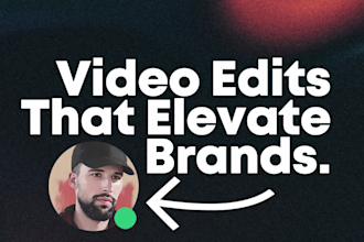 do professional video editing