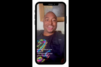 create a tiktok ad video with me on camera
