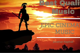 create cinematic and epic music for video, film and trailers
