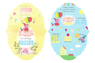 design birthday invitation card