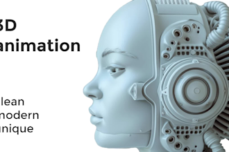 create 3d product animation or animated industrial visualisation