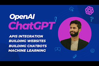 create chatgpt websites, ai apps, chatbots