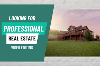 edit your real estate reel, home tours, drone, travel videos