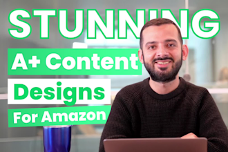 design premium amazon a plus content, amazon ebc