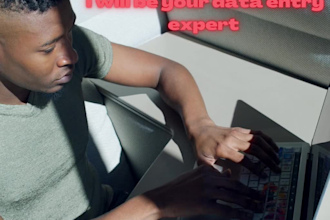 be your data entry expert
