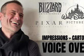 record your character voice or celebrity impression