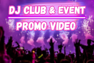 edit dj night club, parties, and events promo videos