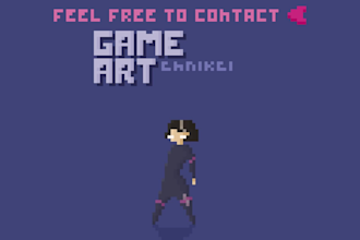 create animated pixel art characters for your game