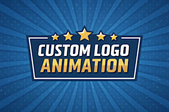 create a professional custom animation for your logo