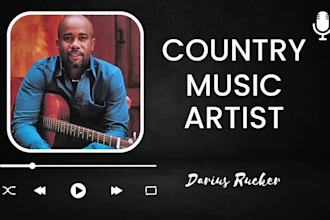 be your best country music artist, singer, songwriter, vocalist music producer