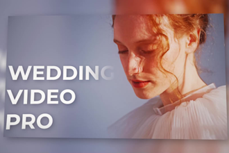 be your professional cinematic wedding film video editor