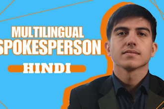 create natural content as a ugc creator or spokesperson in hindi