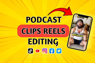 edit your podcast into short form video clips