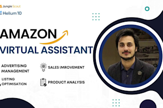 be your expert amazon fba account manager, amazon store virtual assistant