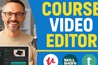 edit your online course videos with captions