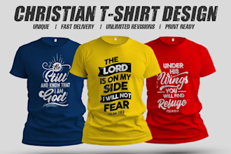 create custom christian t shirt designs