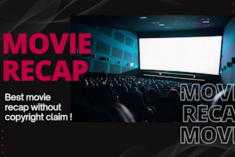 do professional movie recap or anime recap videos without copyright claim