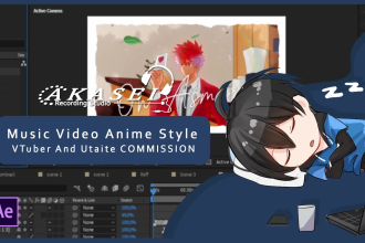 do editing mv for your cover song and lore video anime style