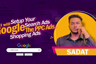 setup google search ads, the PPC ads , shopping ads