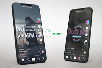 create lyrics video animation for tiktok and instagram