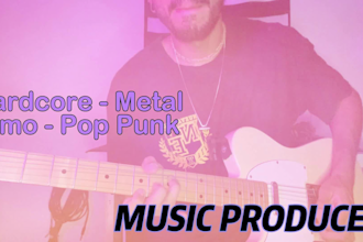 compose a pop punk, hardcore, metal song, indie, pop etc